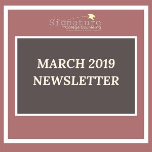 Newsletter: March 2019