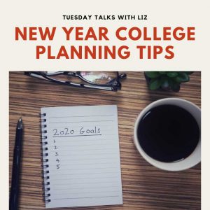 New Years College Planning Tips